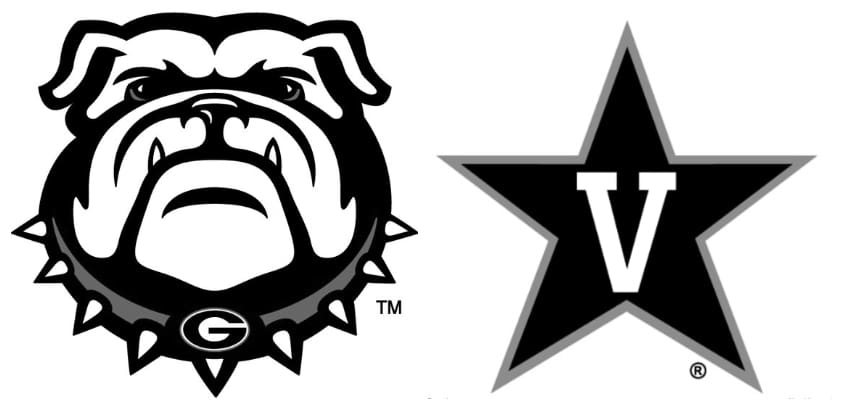 Georgia Bulldogs vs Vanderbilt Commodores Stats