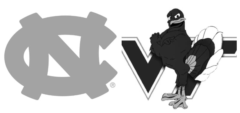 North Carolina Tar Heels vs Virginia Tech Hokies Stats