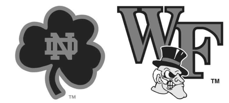 Notre Dame Fighting Irish vs Wake Forest Demon Deacons Stats