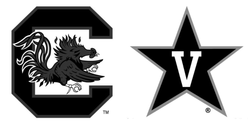 South Carolina Gamecocks vs Vanderbilt Commodores Stats