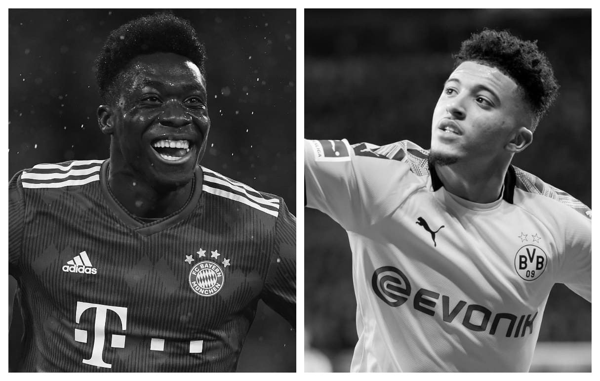 Alphonso Davies vs Jadon Sancho Stats