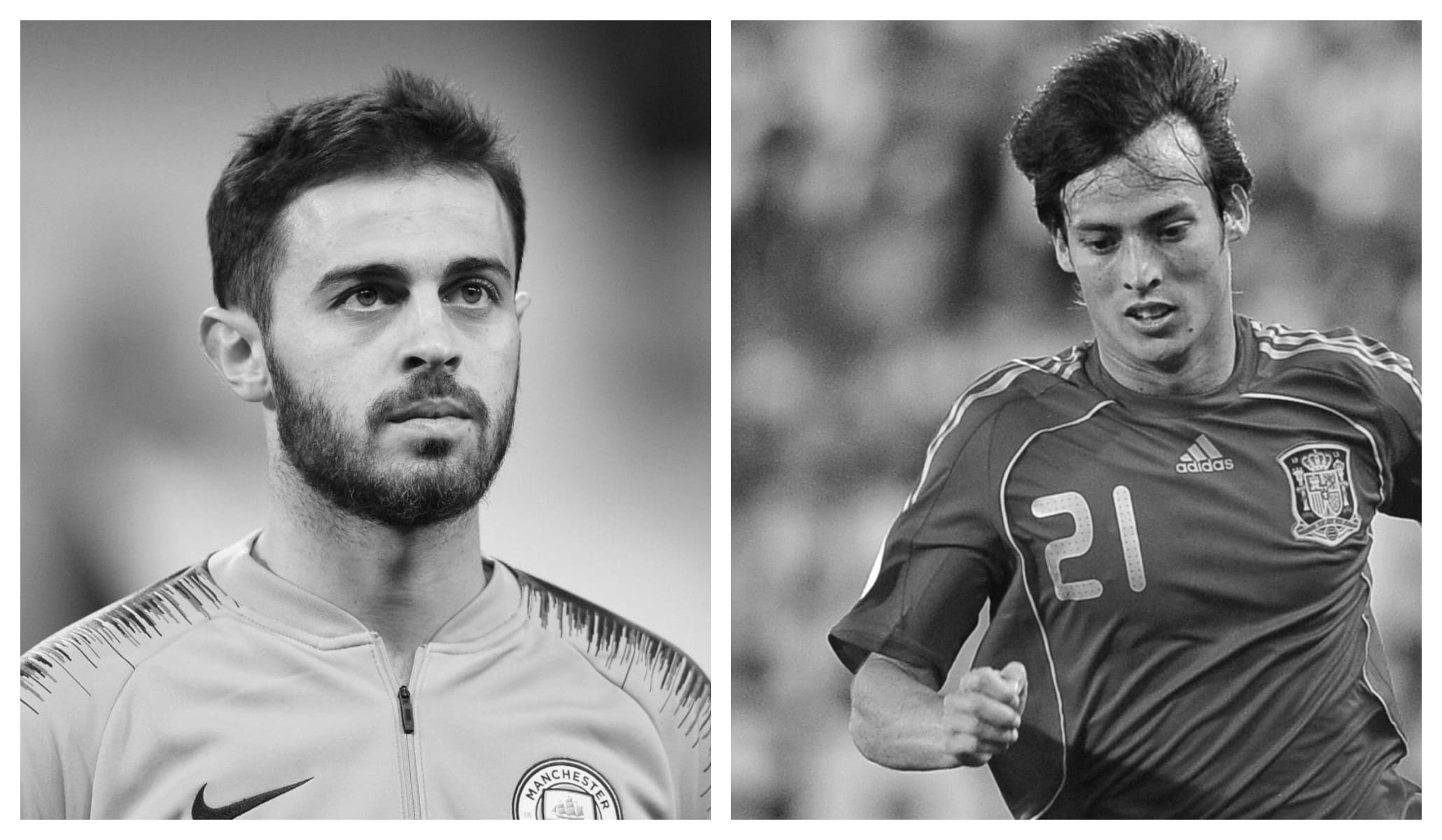 Bernardo Silva vs David Silva Stats