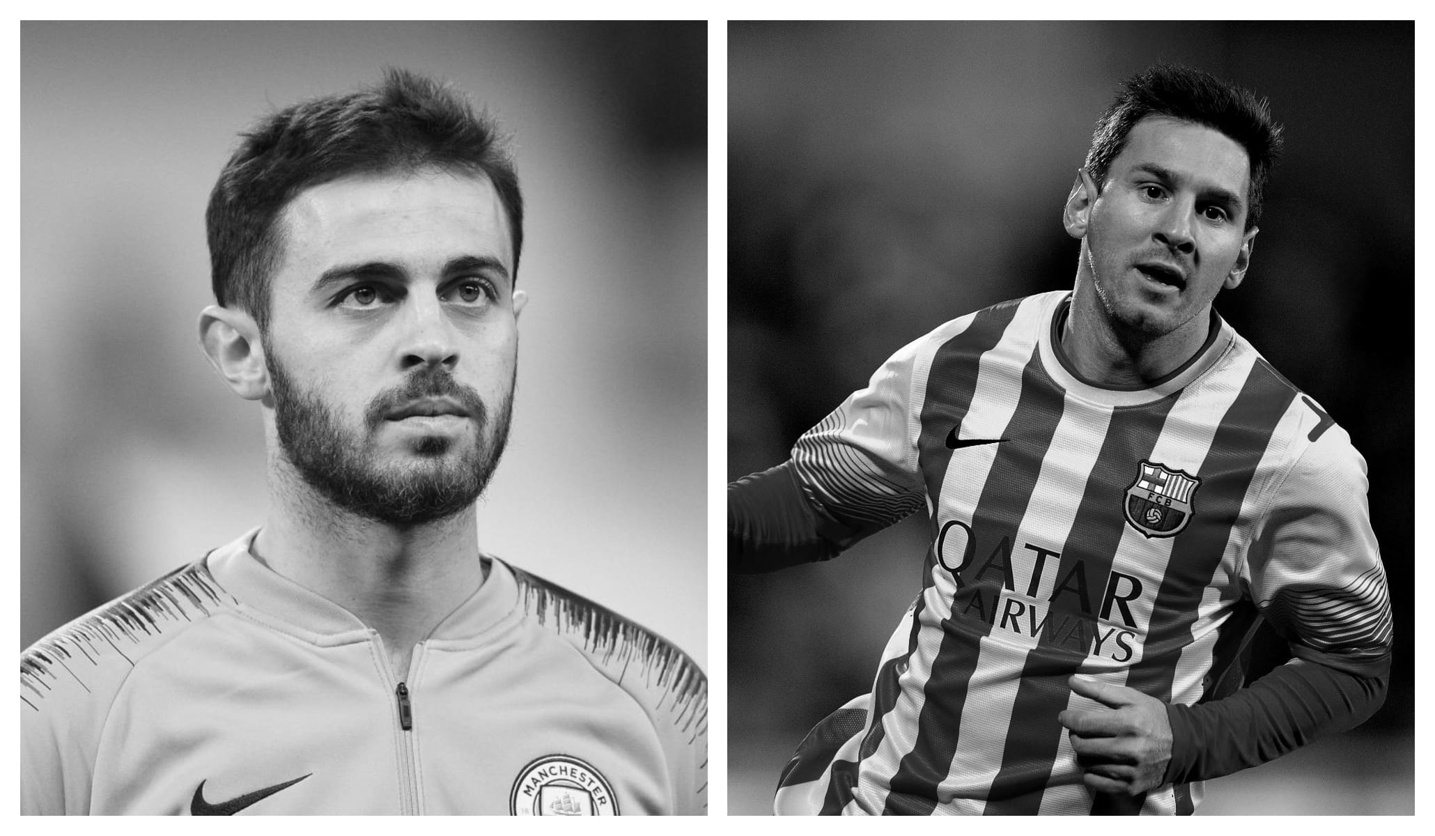 Bernardo Silva vs Lionel Messi Stats