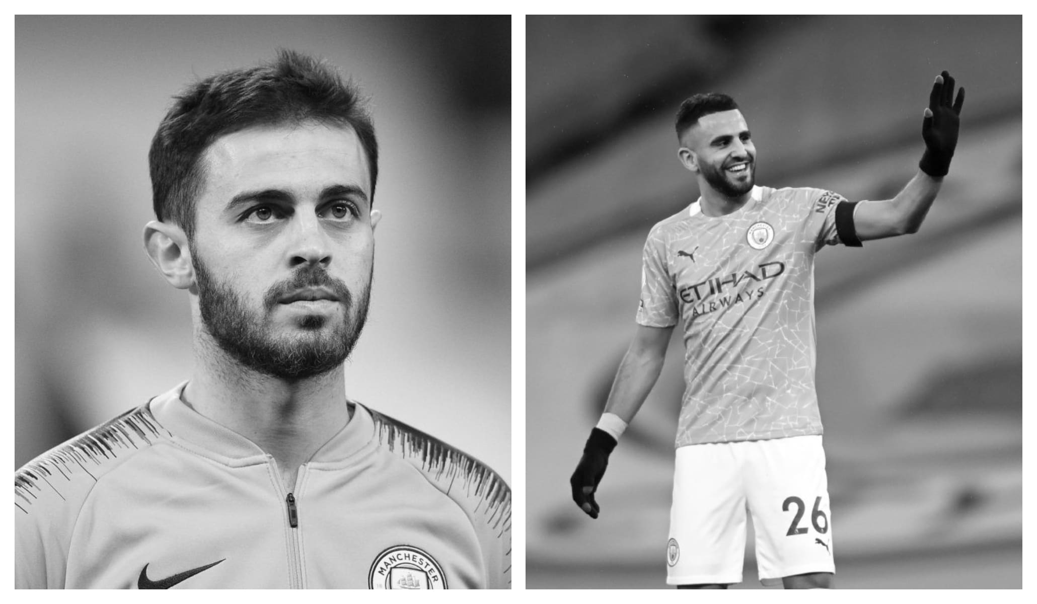 Bernardo Silva vs Riyad Mahrez Stats