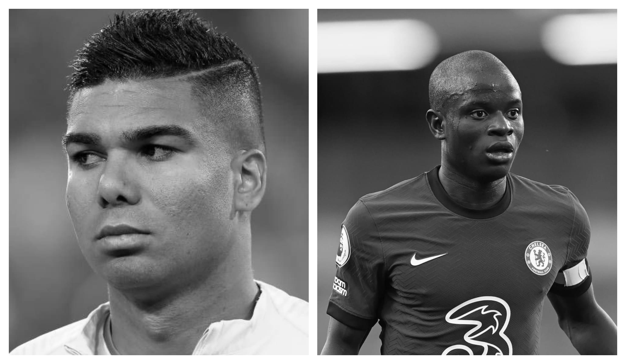 Casemiro vs N'Golo Kante Stats