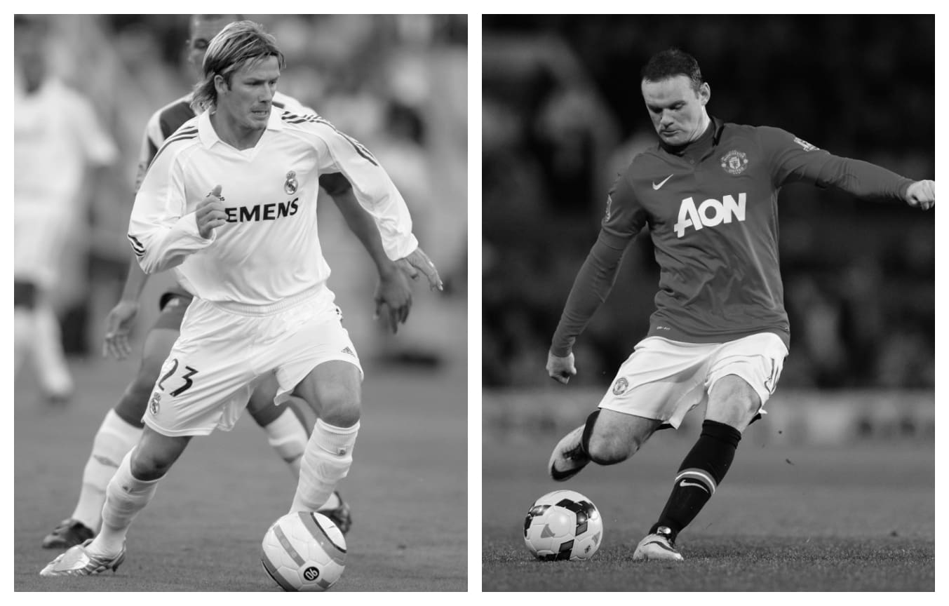 David Beckham vs Wayne Rooney Stats