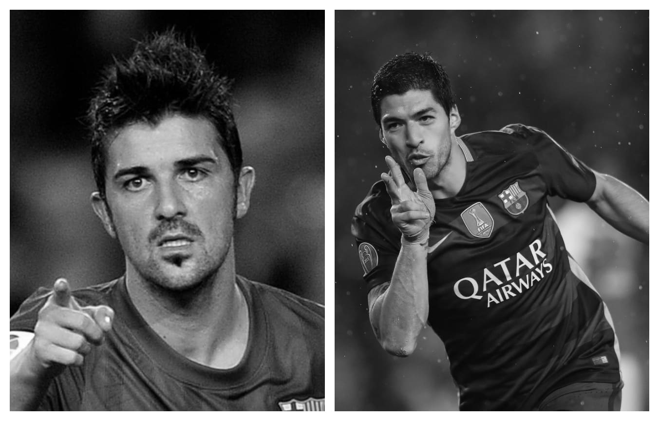 David Villa vs Luis Suarez Stats