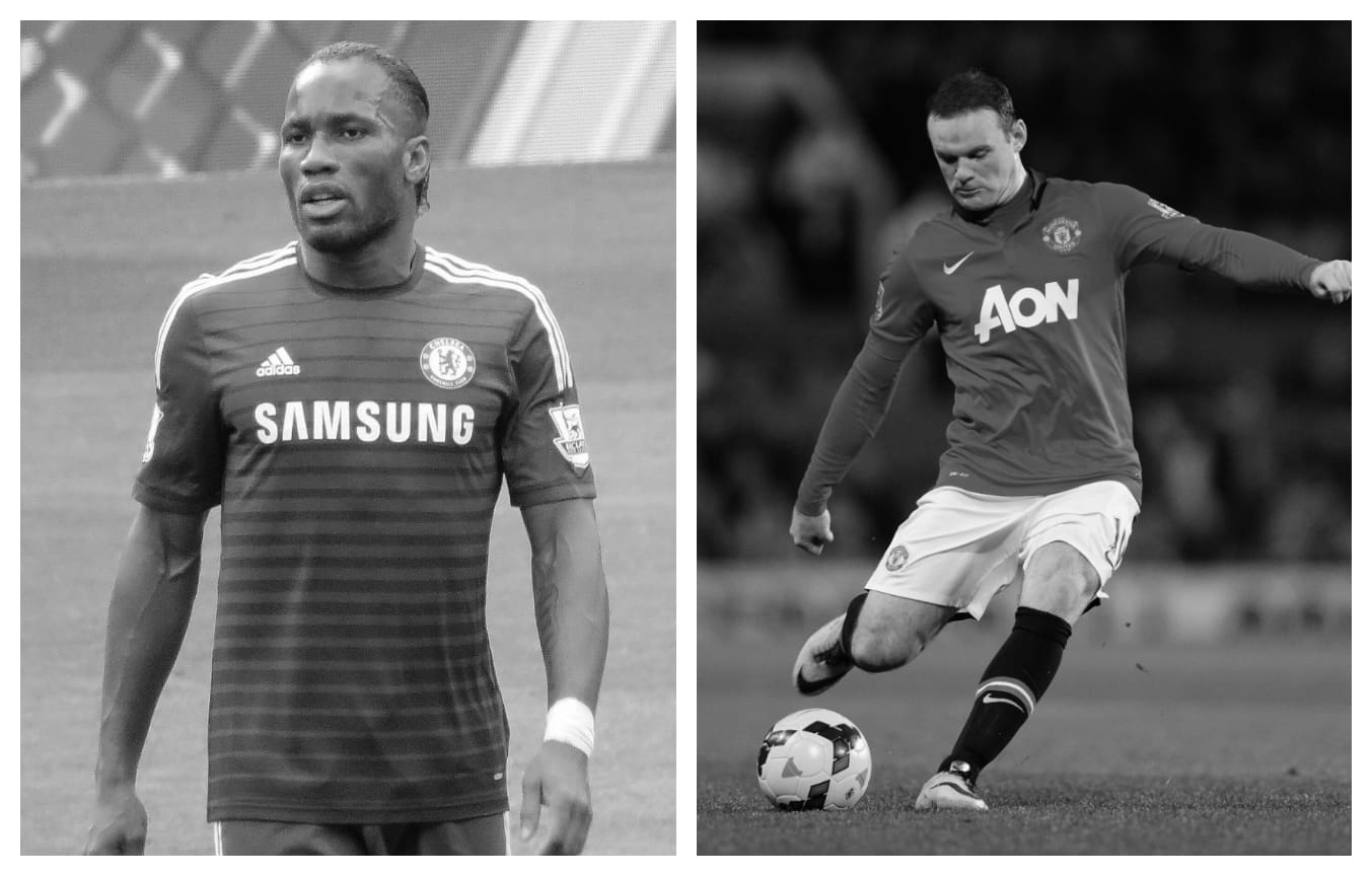 Didier Drogba vs Wayne Rooney Stats