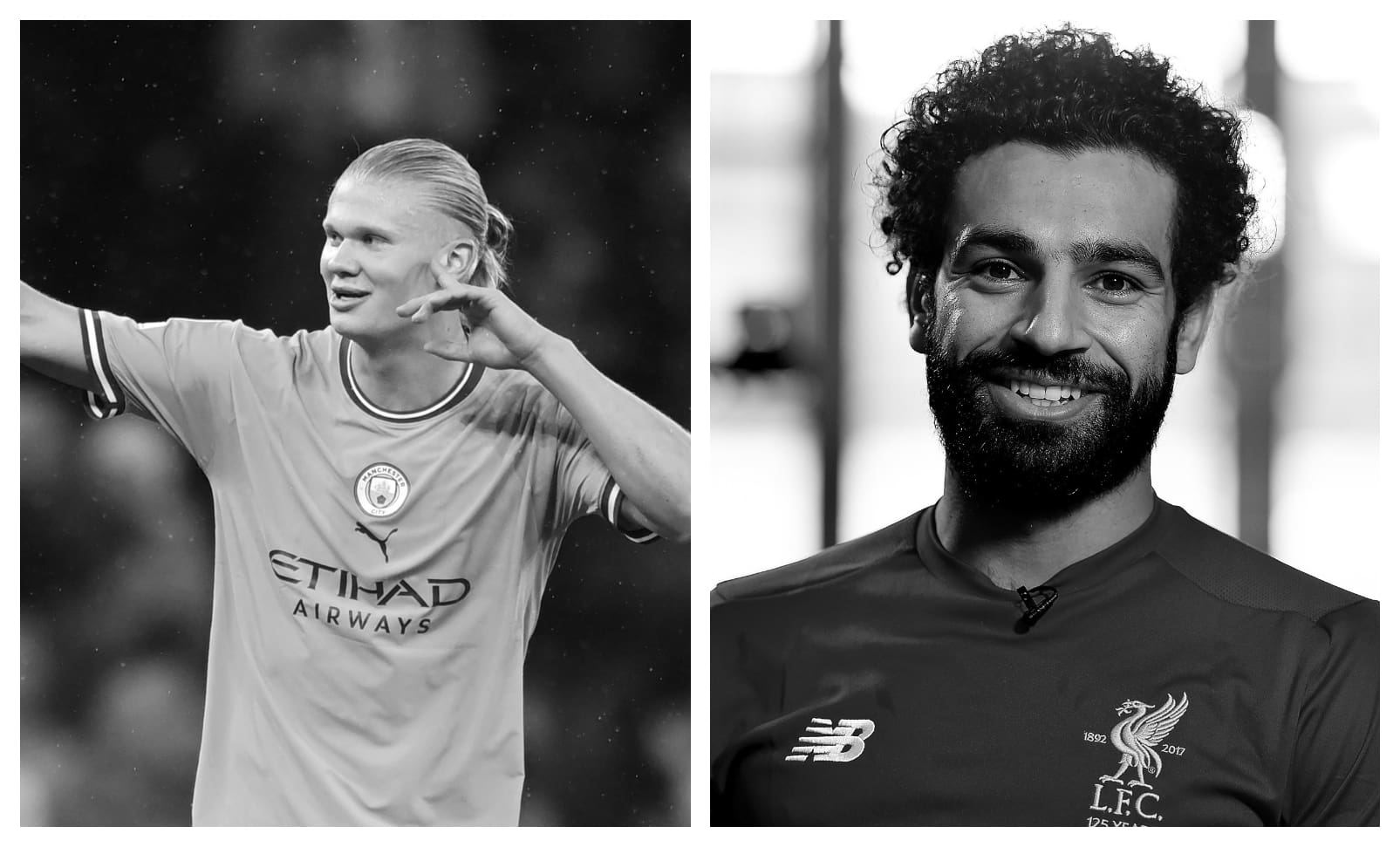 Erling Haaland vs Mohamed Salah Stats