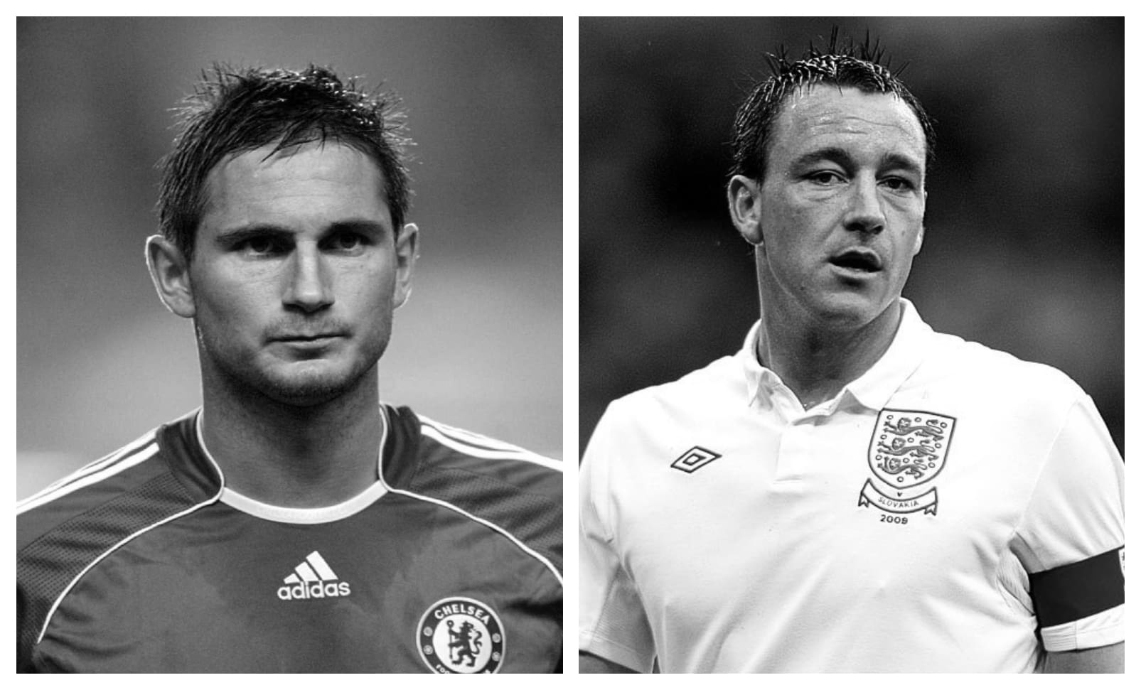 Frank Lampard vs John Terry Stats