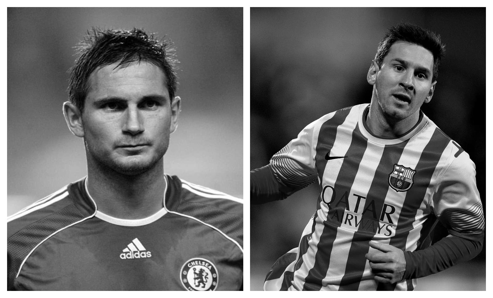 Frank Lampard vs Lionel Messi Stats