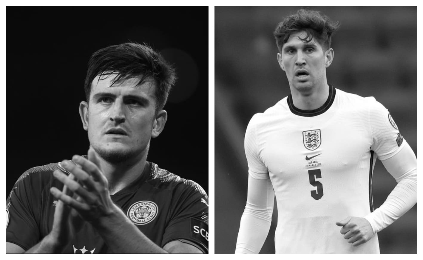 Harry Maguire vs John Stones Stats