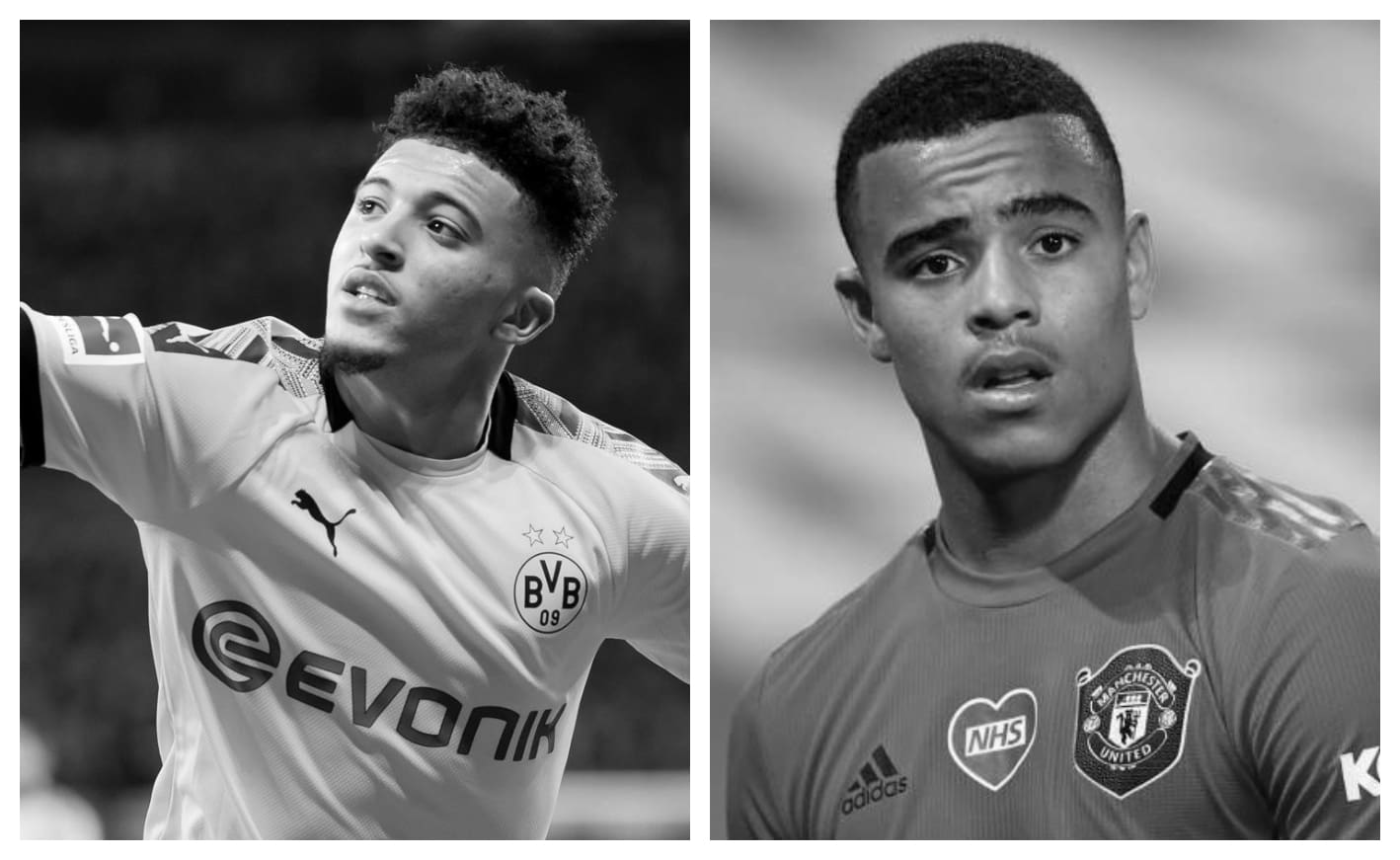 Jadon Sancho vs Mason Greenwood Stats