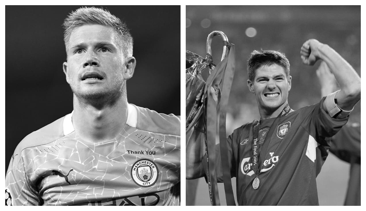 Kevin de Bruyne vs Steven Gerrard Stats