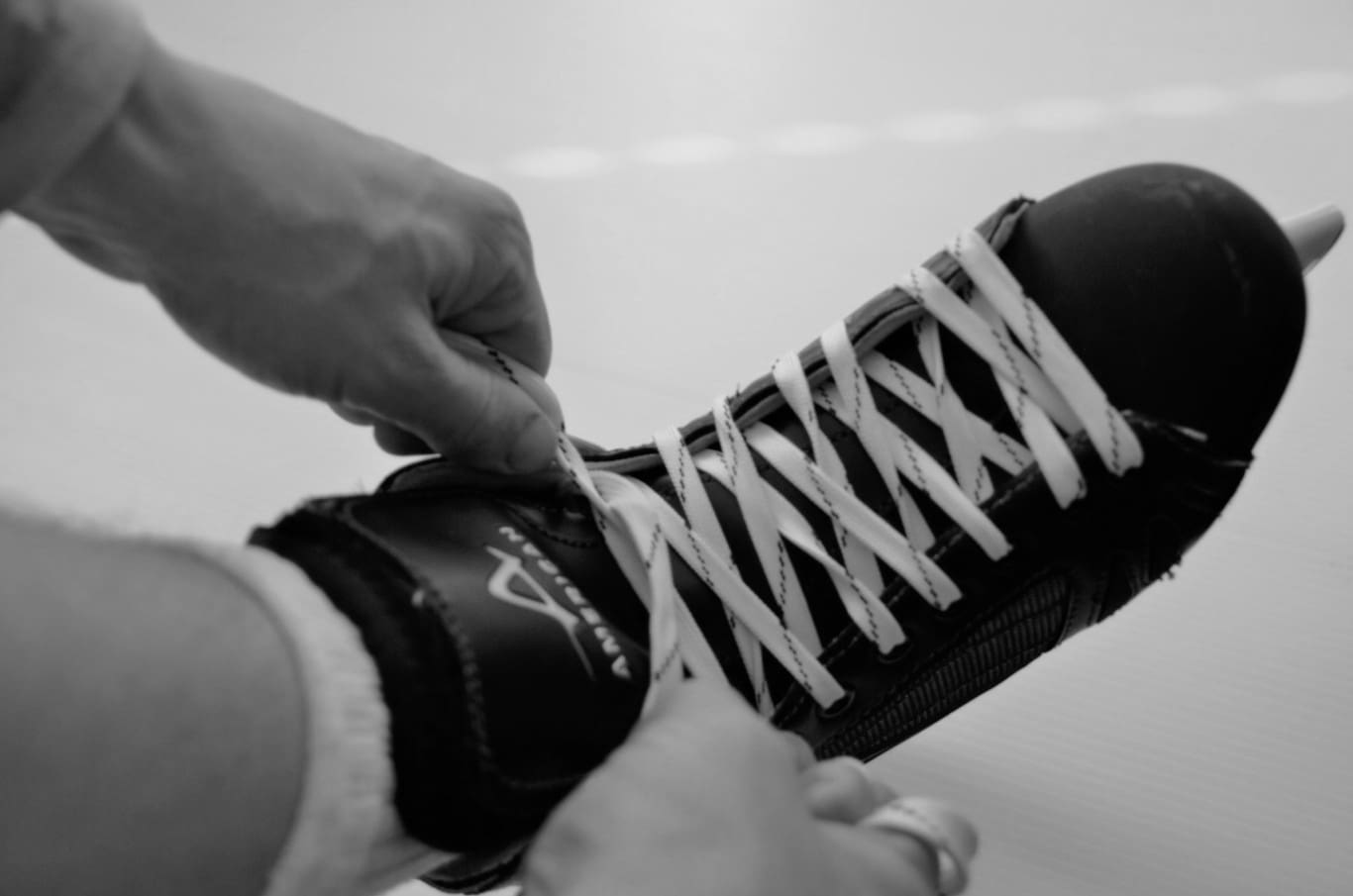 Lacing Hockey Skates