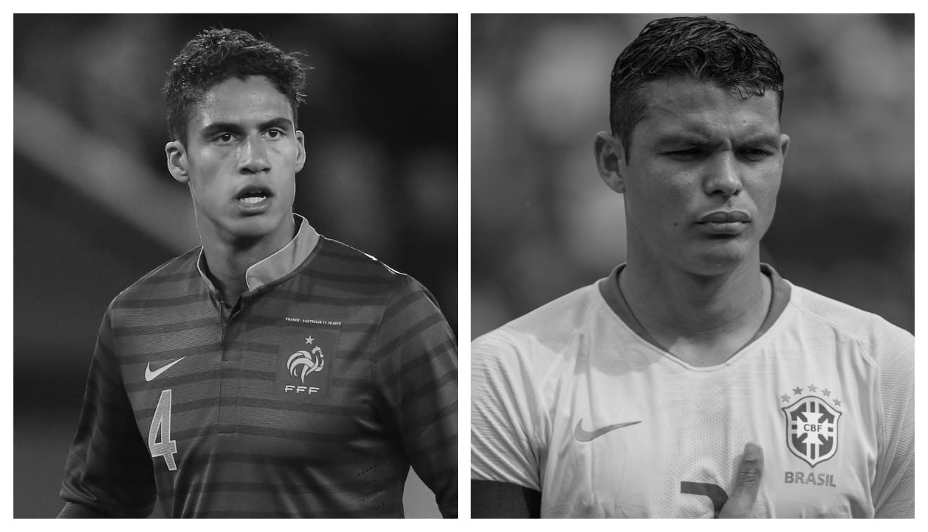 Raphael Varane vs Thiago Silva Stats