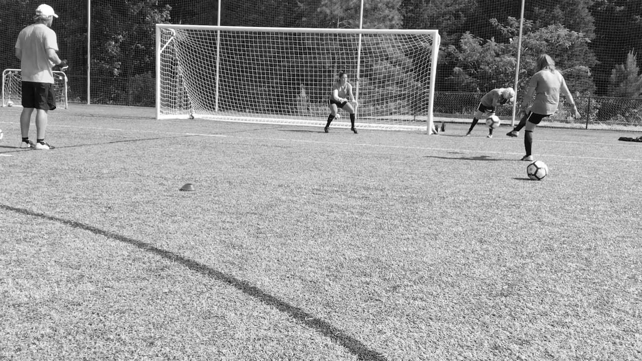 Soccer Goalie Stopping Shot 4