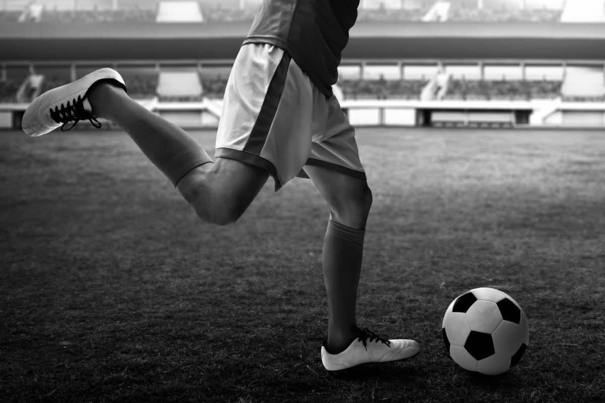 Soccer Player Goal Kick 12