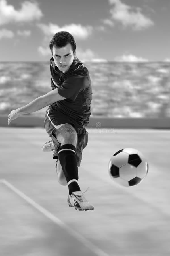 Soccer Player Kicking Ball 40