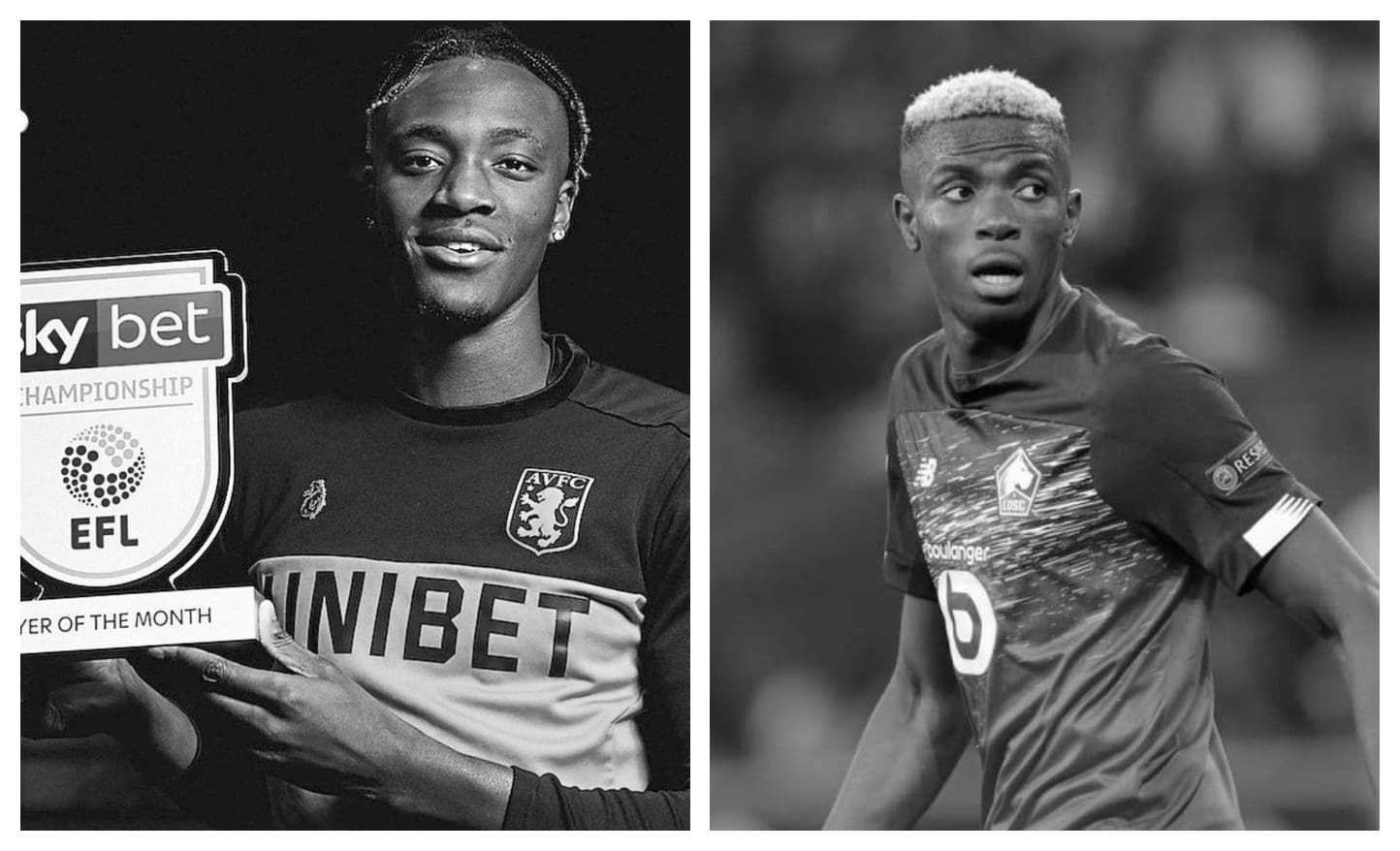 Tammy Abraham vs Victor Osimhen Stats