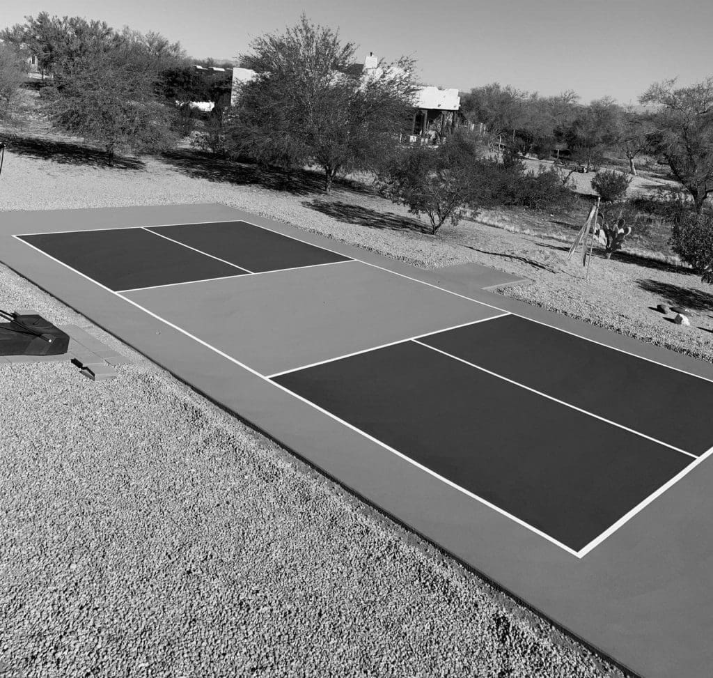 pickleball court construction