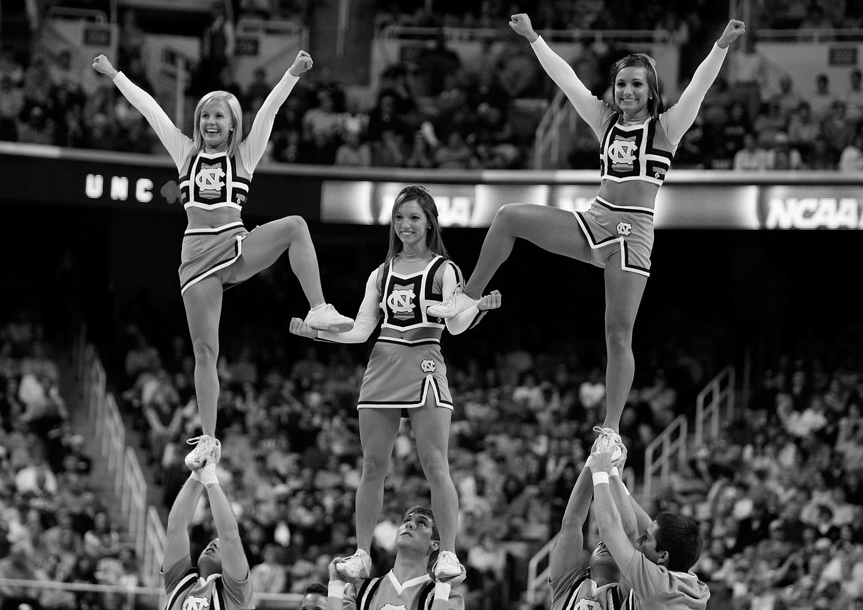 College Basketball Cheerleading