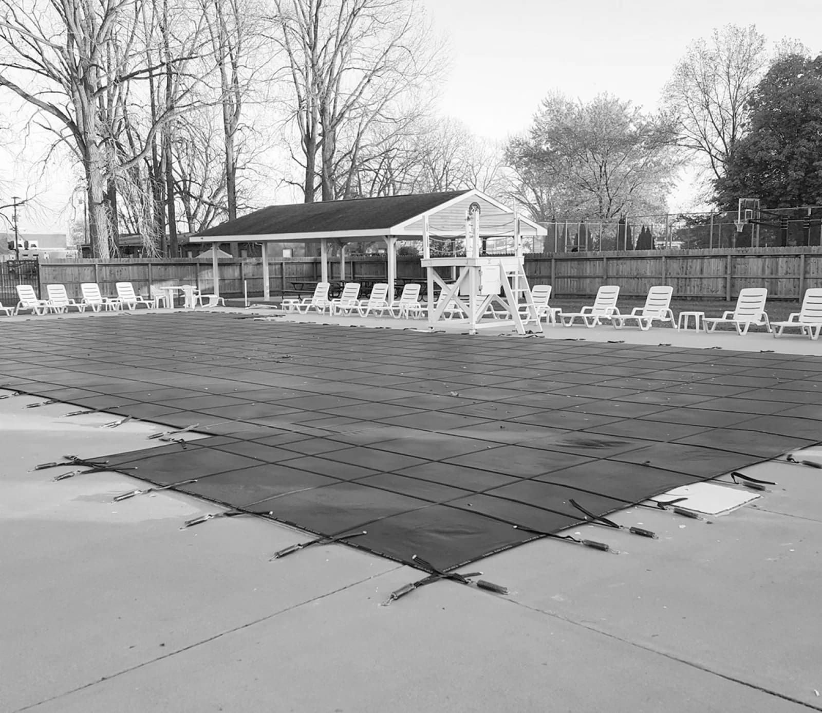 Opening Swimming Pool After Winter